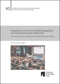 book cover of "Strategisches Lernen in der Studieneingangsphase, eine Herausforderung fr Studierende? : Eine Untersuchung im Fachbereich der Erziehungswissenschaften"