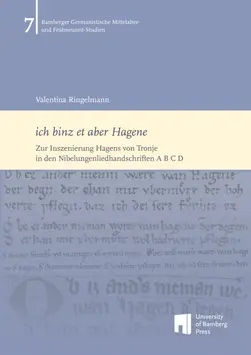 Buchcover von "ich binz et aber Hagene" 