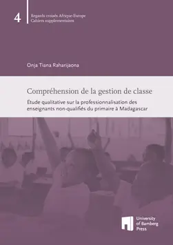 book cover of "Comprhension de la gestion de classe : ?tude qualitative sur la professionnalisation des enseignants non-qualifis du primaire  Madagascar"