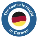 Button Course is taught in German